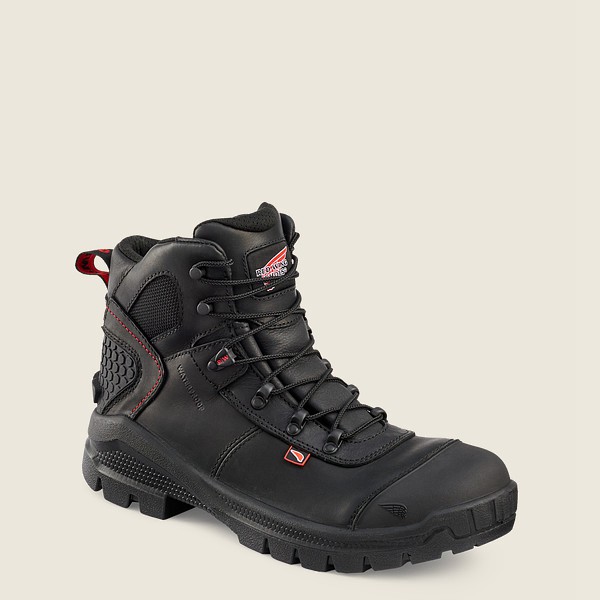 Bottes de Sécurité Red Wing - Crv™ - 6-Inch Waterproof Toe - Noir - Homme 065TVSAUO